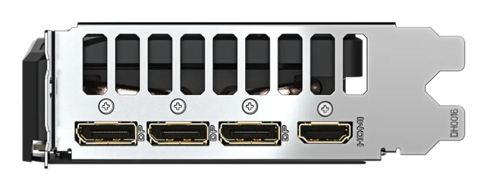GIGABYTE GeForce RTX 5060 WINDFORCE MAX OC 8G Tarjeta Gráfica - 8 GB GDDR7. 128 bits. PCI-E 5.0. 2512 MHz Frecuencia del núcleo. 3 x DisplayPort. 1 x HDMI. NVIDIA DLSS 4. GV-N5060WF2MAX OC-8GD - detalle