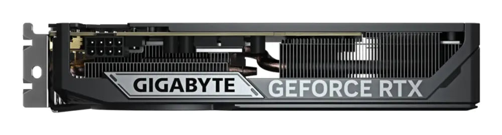 GIGABYTE GeForce RTX 5060 WINDFORCE MAX OC 8G Tarjeta Gráfica - 8 GB GDDR7. 128 bits. PCI-E 5.0. 2512 MHz Frecuencia del núcleo. 3 x DisplayPort. 1 x HDMI. NVIDIA DLSS 4. GV-N5060WF2MAX OC-8GD - detalle