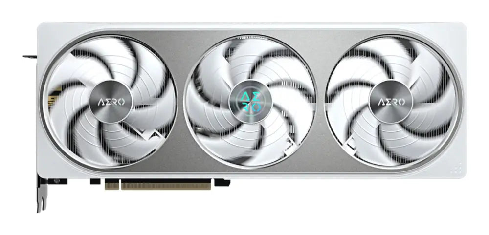 GIGABYTE GeForce RTX 5070 AERO OC 12G Tarjeta Gráfica - 12GB GDDR7. 192 bits. PCI-E 5.0. 2625 MHz Core Clock. 3 x DP 2.1a. 1 x HDMI 2.1b. NVIDIA DLSS 4. GV-N5070AERO OC-12GD - detalle