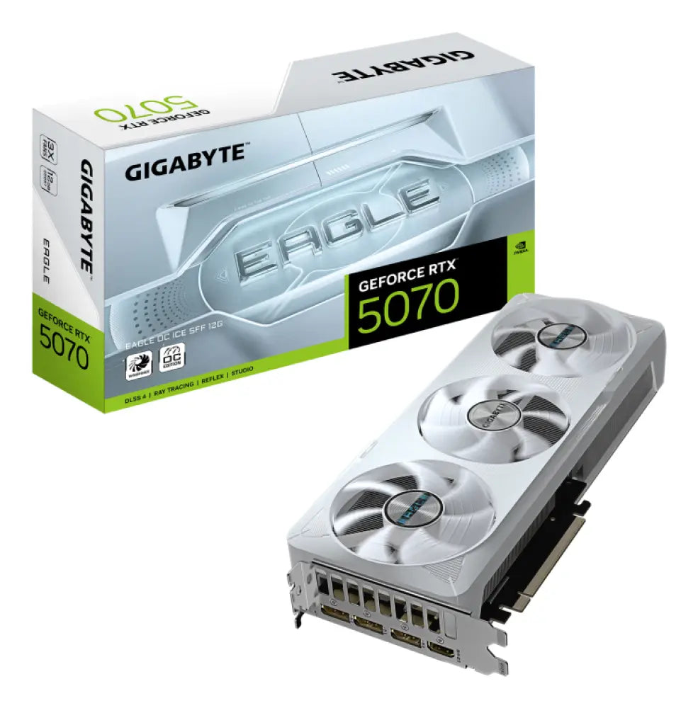 GIGABYTE GeForce RTX 5070 EAGLE OC ICE SFF 12G - detalle