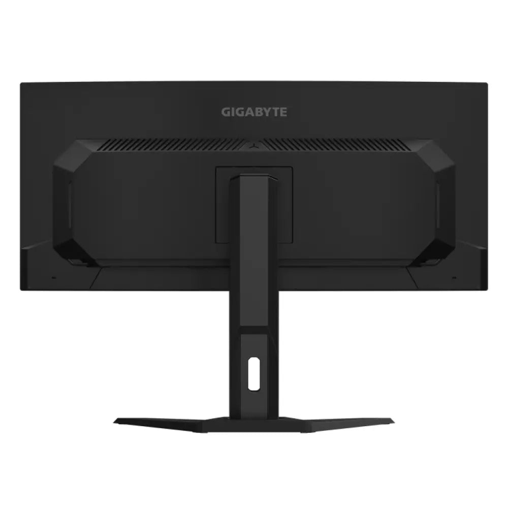 GIGABYTE Monitor de juegos curvo OLED WQHD MO34WQC2 de 34" - 3440 x 1440. 240Hz. 0.03ms. KVM. 250 cd/m². FreeSync Premium Pro. DisplayHDR True Black 400. HDMI 2.1. Displayport 1.4 - detalle