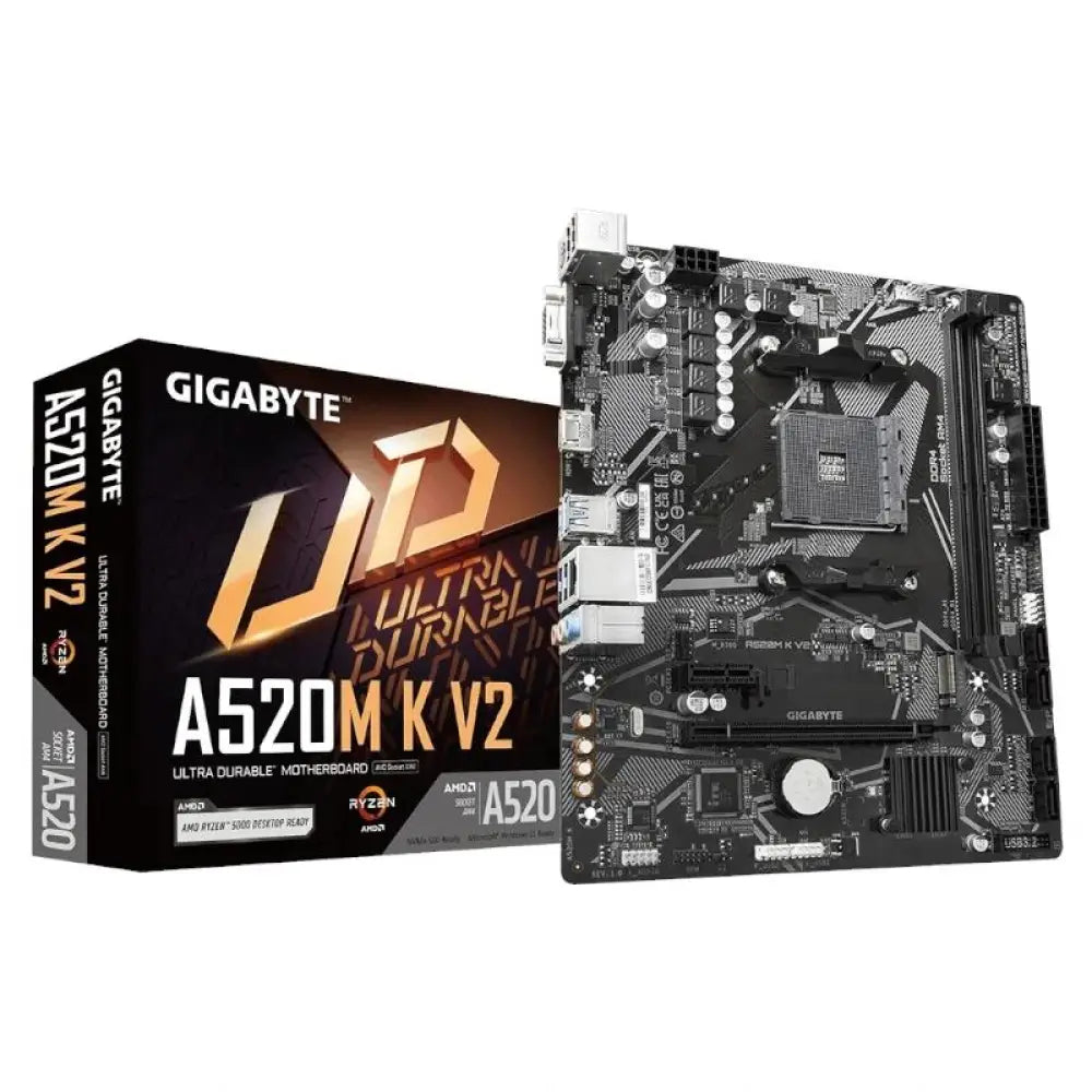 Gigabyte Placa Base A520M K V2 mATX AM4 - detalle