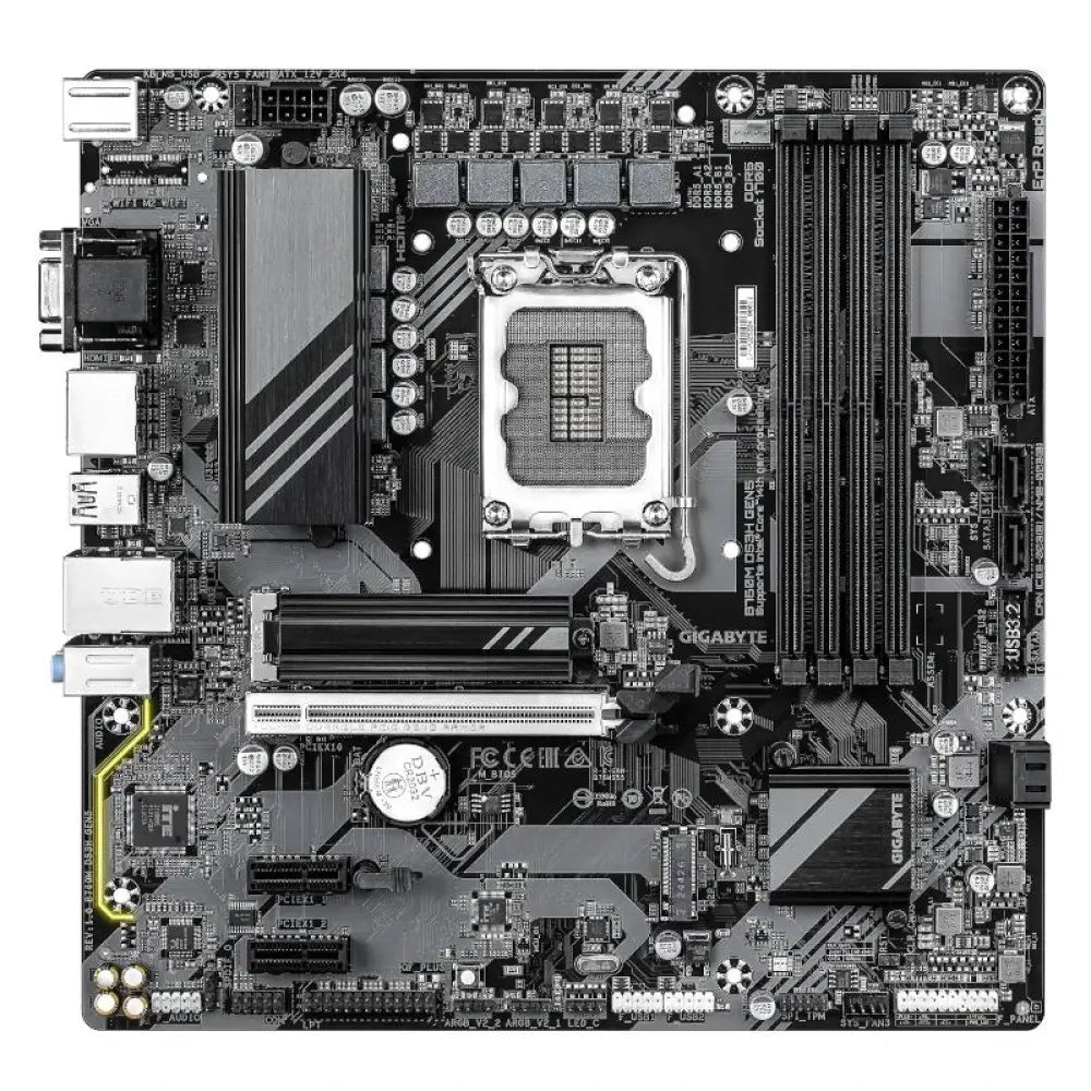 Gigabyte Placa Base B760M DS3H GEN5  mATX LGA1700 - detalle