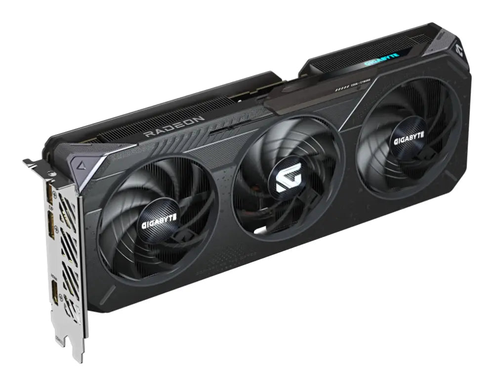 GIGABYTE Radeon RX 9060 XT GAMING 8G Tarjeta Gráfica - 8GB GDDR6. 128bit. PCI-E 5.0. 3130 MHz Frecuencia del núcleo. 2 x DisplayPort. 1 x HDMI. GV-R9060XTGAMING-8GD - detalle