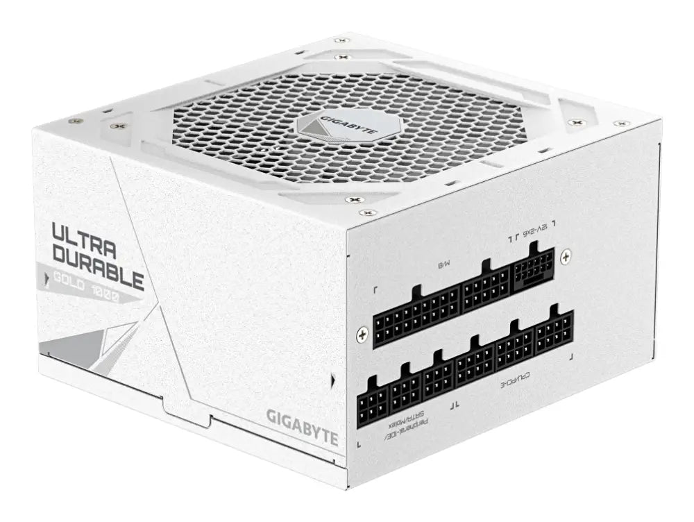 GIGABYTE UD1000GM PG5 V2 ICE unidad de fuente de alimentación 1000 W 20+4 pin ATX Blanco - detalle