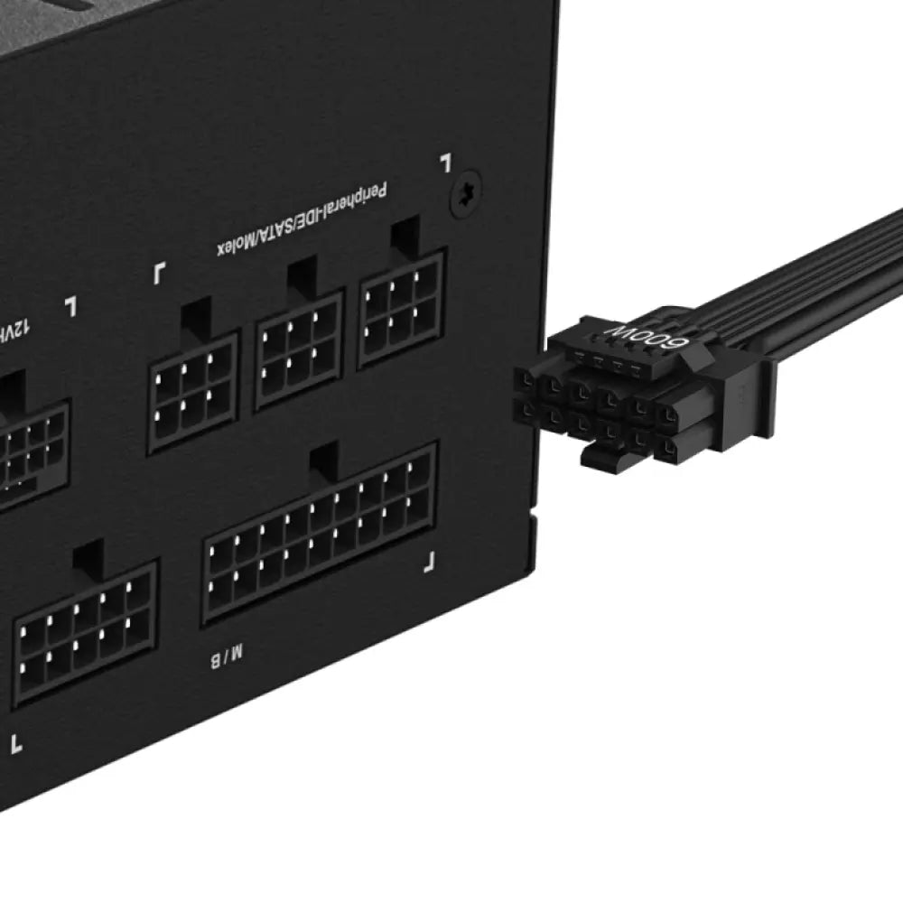GIGABYTE UD850GM PG5 V2 Fuente de Alimentación - PCIe Gen 5.1. 80 PLUS Gold. Diseño completamente modular. Ventilador de 120 mm. Compatible con ATX 3.1. Enchufe EU - detalle