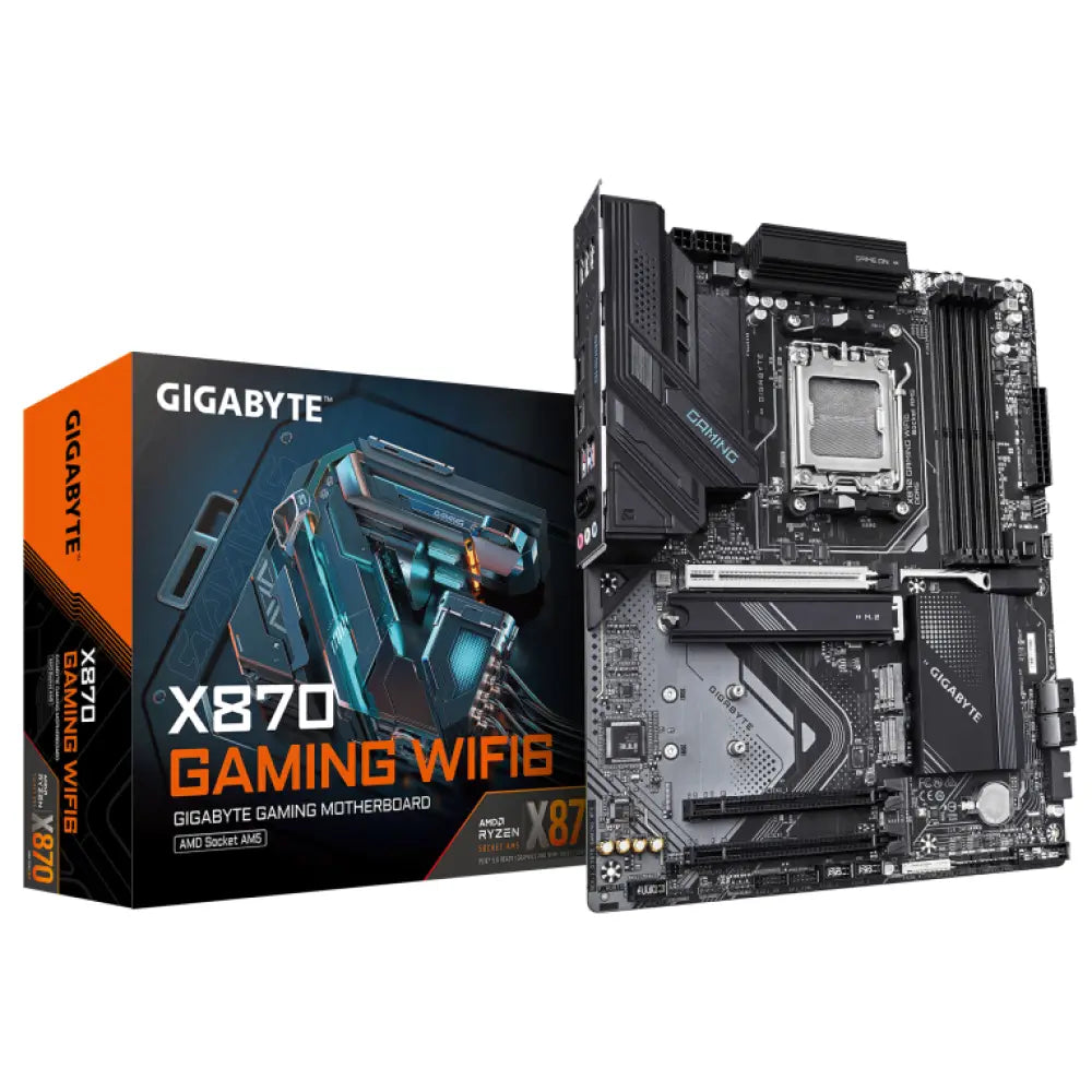 GIGABYTE X870 GAMING WIFI6 AMD X870 Zócalo AM5 ATX - detalle