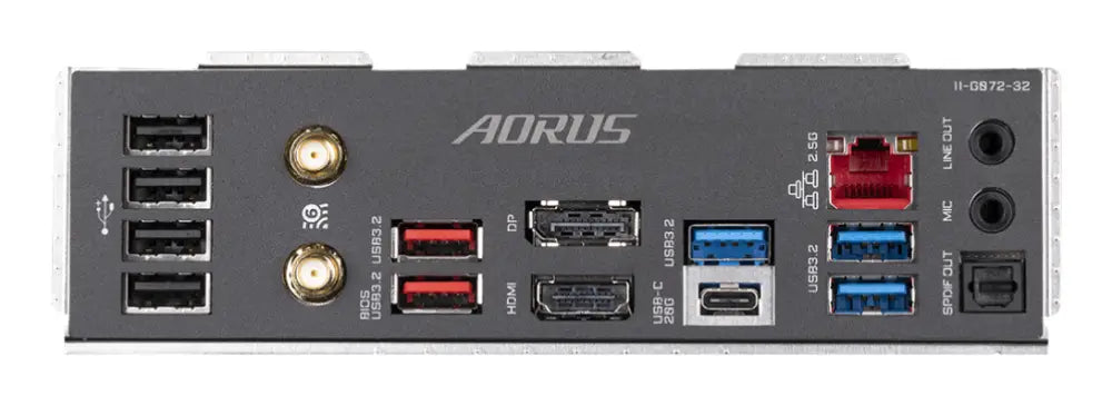 GIGABYTE Z790 AORUS ELITE AX Placa base - Soporta CPUs Intel Core de 14ª generación. 16*+2+1 fases de VRM digital. hasta 7600MHz DDR5 (OC). 4xPCIe 4.0 M.2. Wi-Fi 6E. LAN de 2.5GbE. USB 3.2 Gen 2x2 - detalle