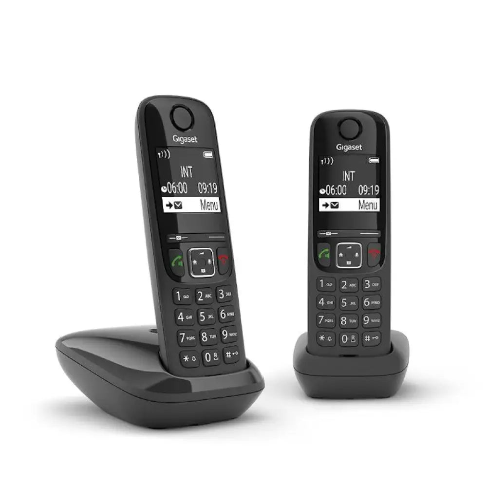 Gigaset AS690 Inalámbrico DECT DUO Negro - detalle