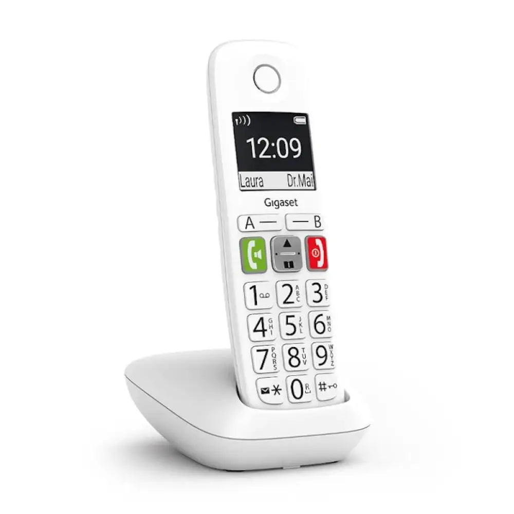 Gigaset E290 Inalámbrico DECT Blanco - detalle