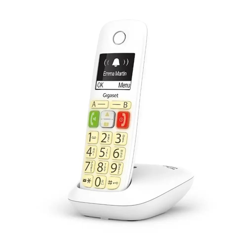 Gigaset E290 Inalámbrico DECT Blanco - detalle