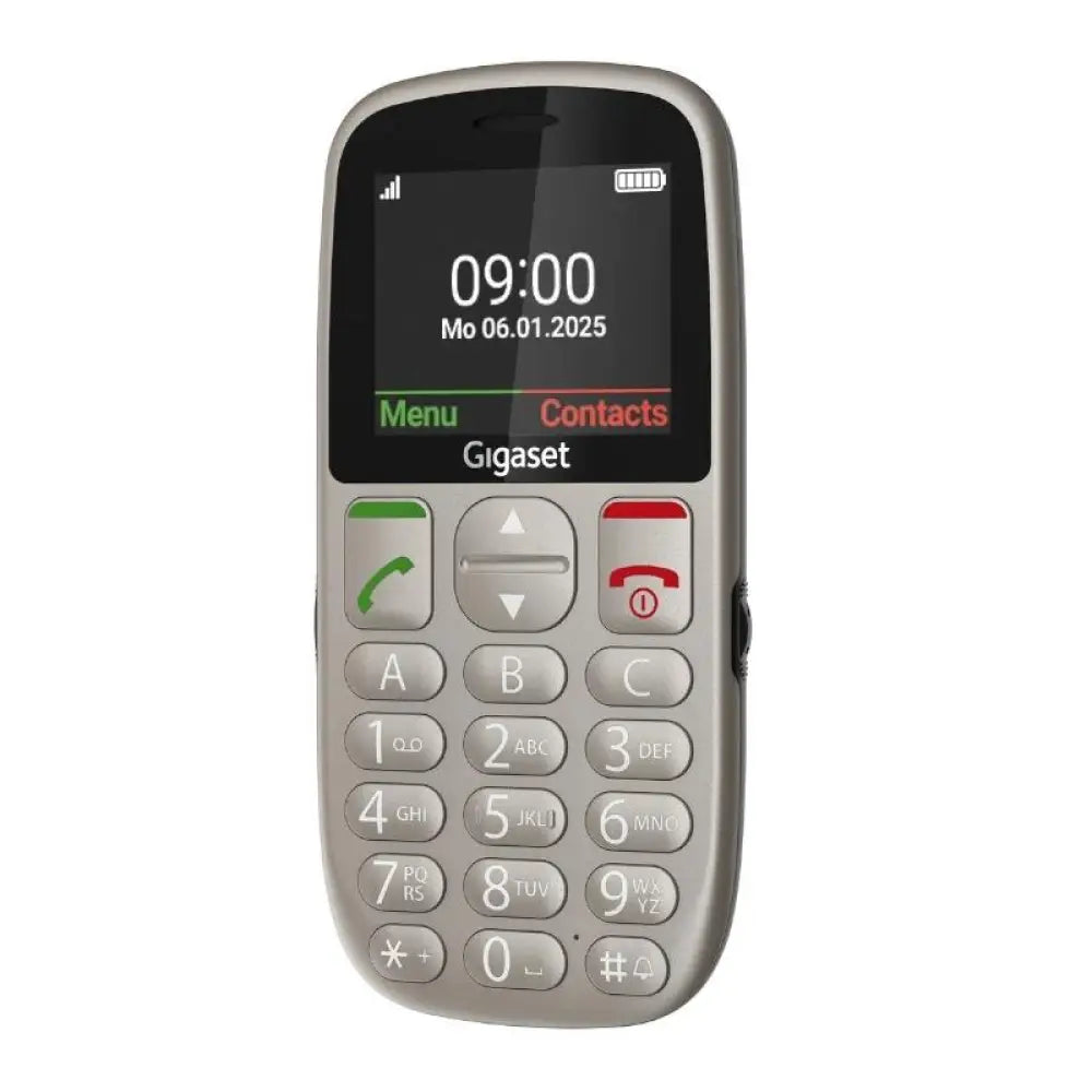 Gigaset Móvil Senior GL395 2.2" SIM Grey Titanium - detalle