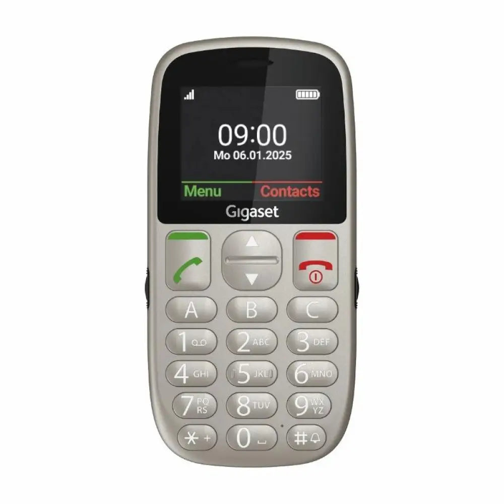 Gigaset Móvil Senior GL395 2.2" SIM Grey Titanium - detalle