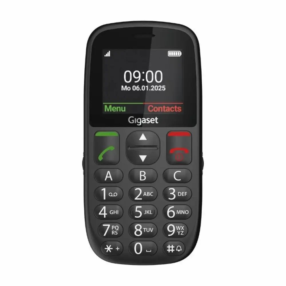 Gigaset Móvil Senior GL395 2.2" SIM Negro - detalle