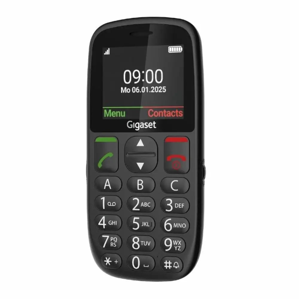 Gigaset Móvil Senior GL395 2.2" SIM Negro - detalle