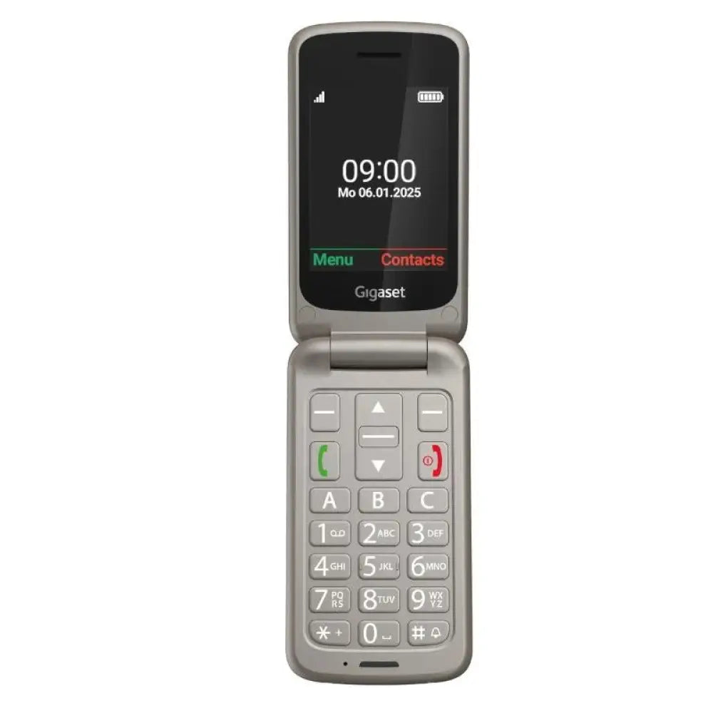 Gigaset Móvil Senior GL595 2.8" SIM Grey Titanium - detalle