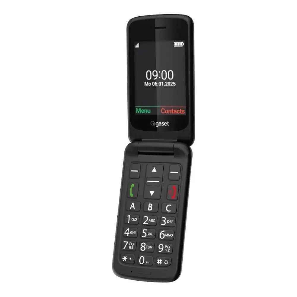 Gigaset Móvil Senior GL595 2.8" SIM Negro - detalle
