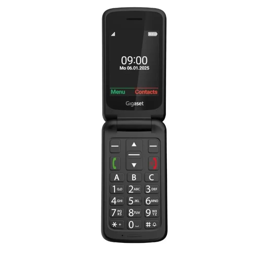 Gigaset Móvil Senior GL595 2.8" SIM Negro - detalle