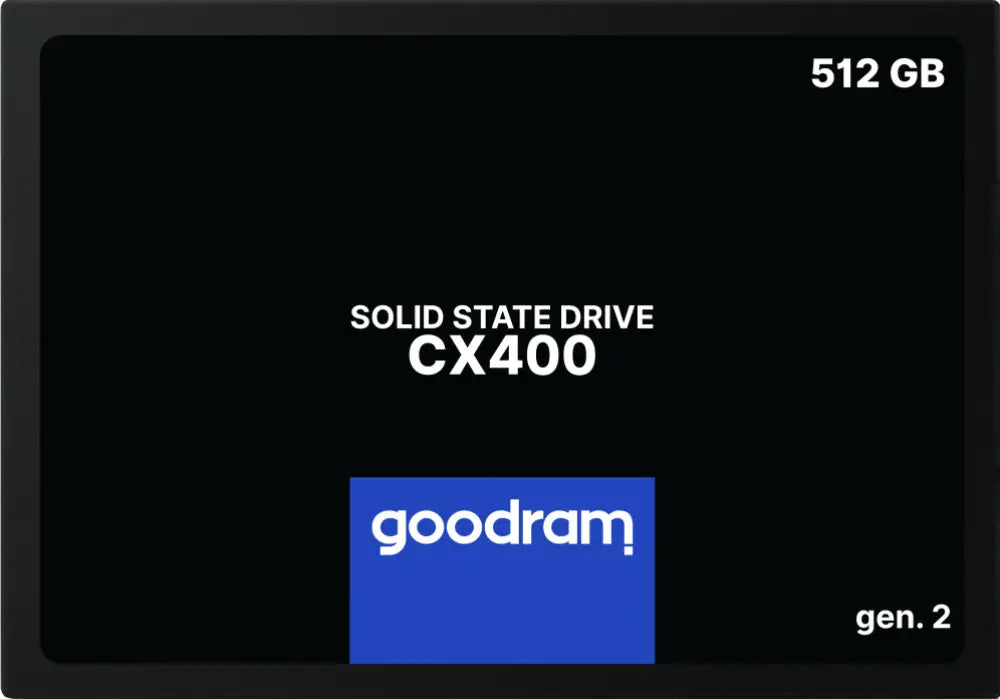 Goodram CX400 gen.2 512 GB 2.5" Serial ATA III 3D TLC NAND - detalle