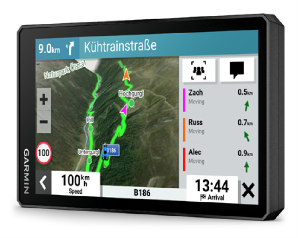 GPS MOTO GARMIN ZUMO XT 2 - detalle