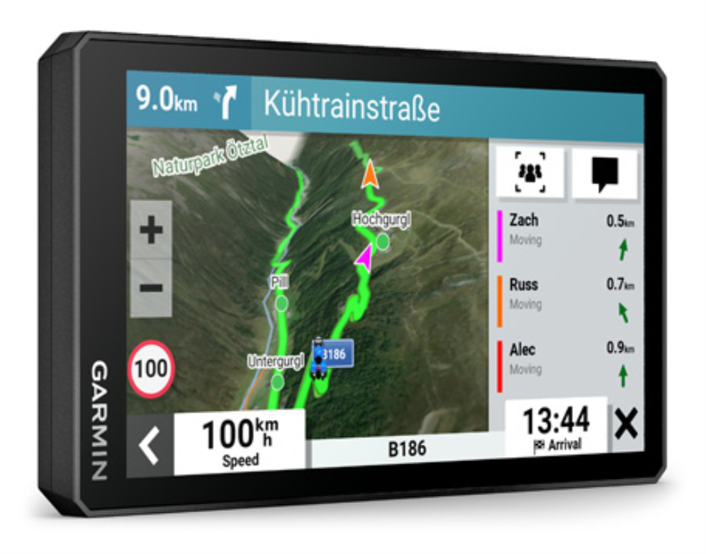GPS MOTO GARMIN ZUMO XT 2 - detalle