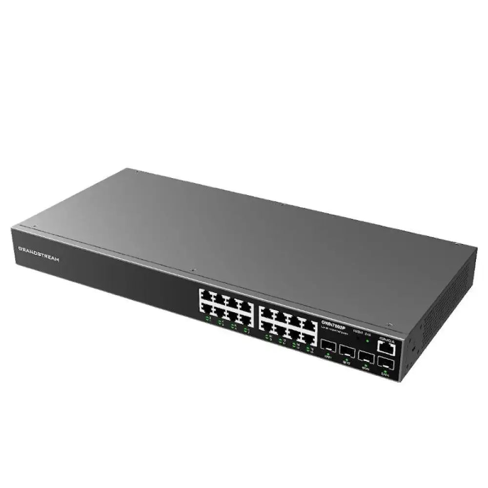 Grandstream GWN7802P Switch 16xGbE PoE 4xSFP 240W - detalle