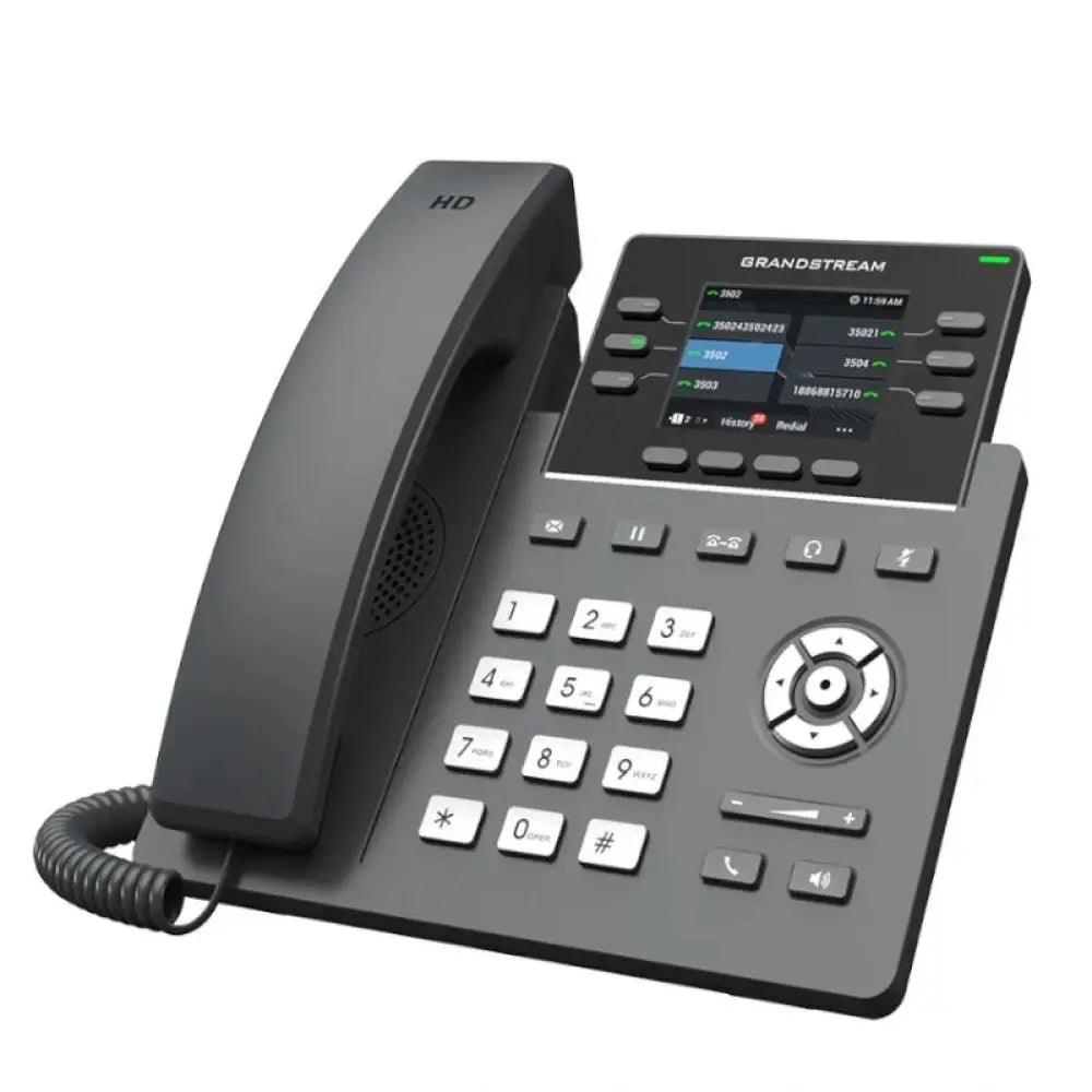 GrandStream IP Phone GRP2613 6 lineas 2xGbE - detalle