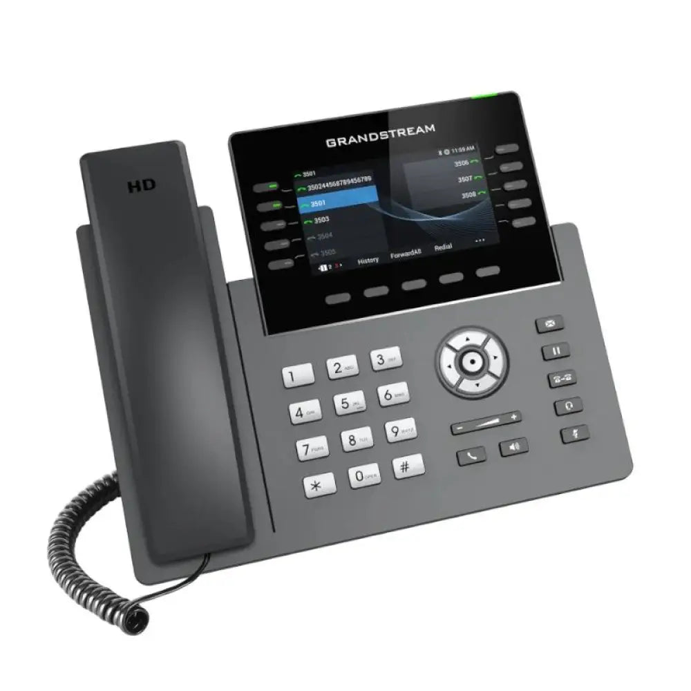 GrandStream IP Phone GRP2615 5 SIP 2xGbE PoE WiFi - detalle