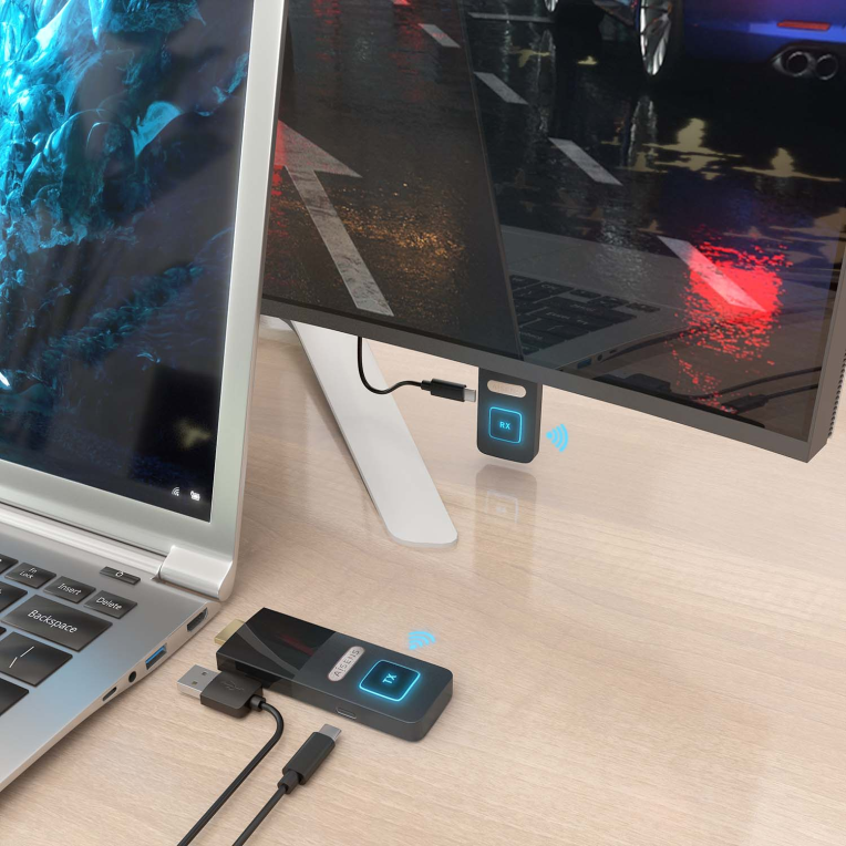 HDMI INALAMBRICO AISENS 1080P 30M NEGRO - detalle
