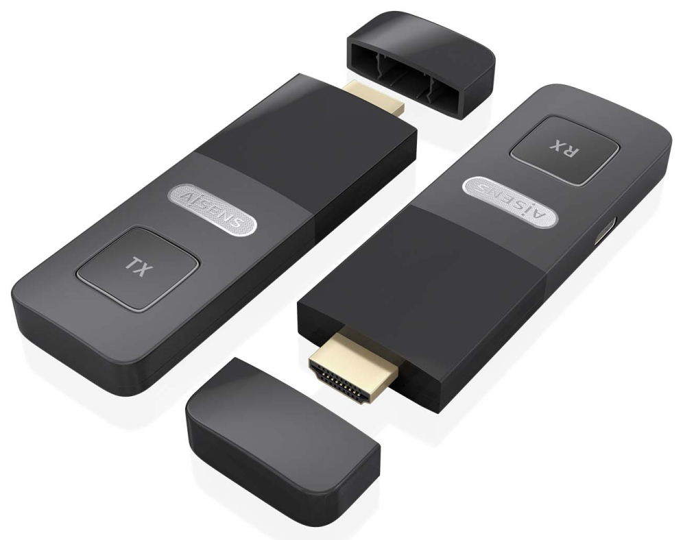 HDMI INALAMBRICO AISENS 1080P 30M NEGRO - detalle