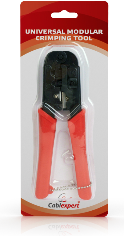 HERRAMIENTAS GEMBIRD PRENSA MODULAR UNIVERSAL RJ45/RJ12/RJ11 - detalle