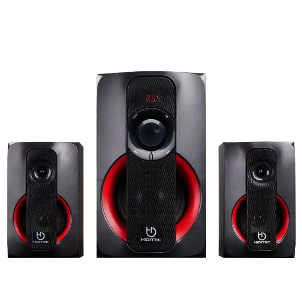 Hiditec Altavoces 2.1 Multimedia H400 40W Blt Radi - detalle