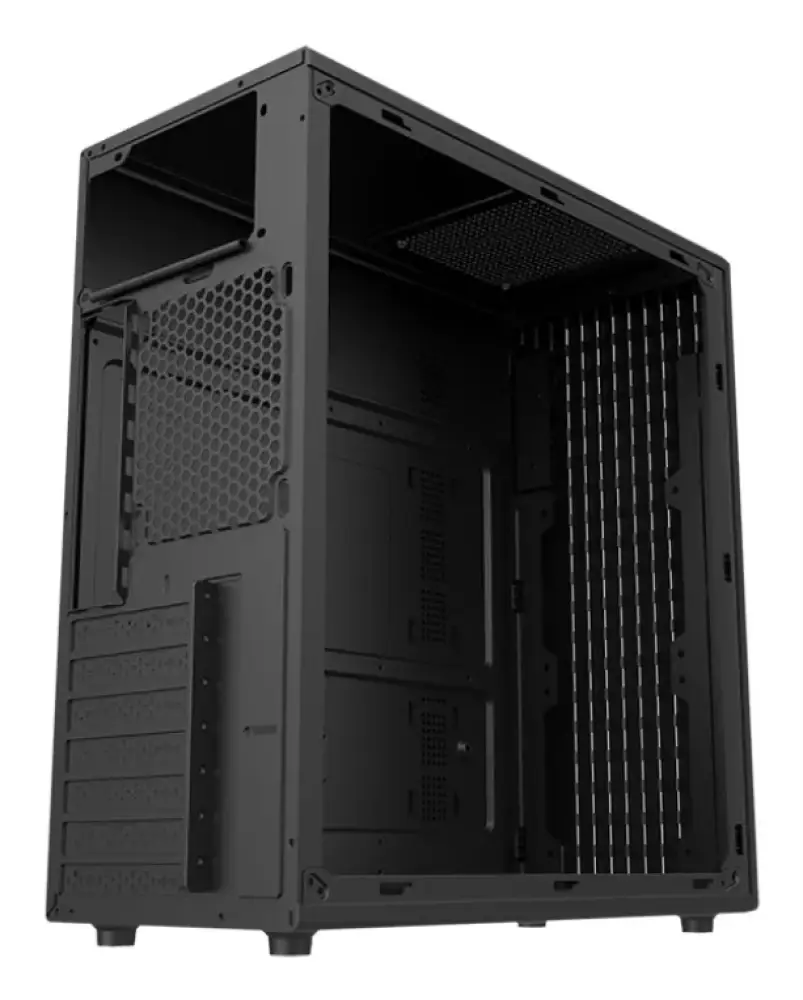 Hiditec Blok Midi Tower Negro - detalle