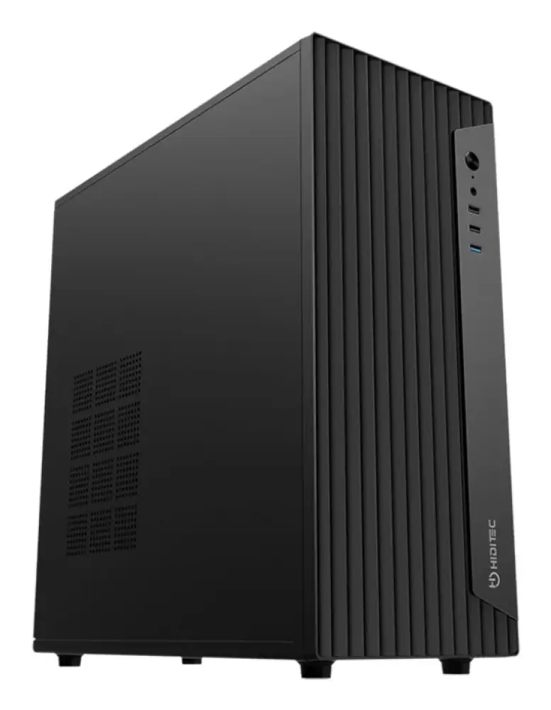Hiditec Blok Midi Tower Negro - detalle