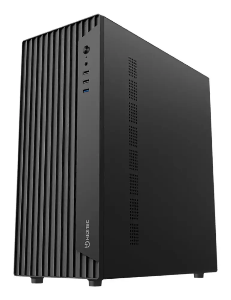 Hiditec Blok Midi Tower Negro - detalle