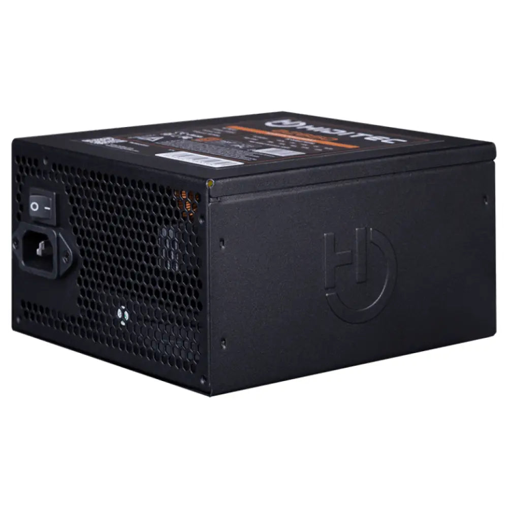 Fuente de alimentación HIDITEC BZ-650 80Plus Bronze, unidad de 650 W, conectores ATX y negro, para PC de alto rendimiento.