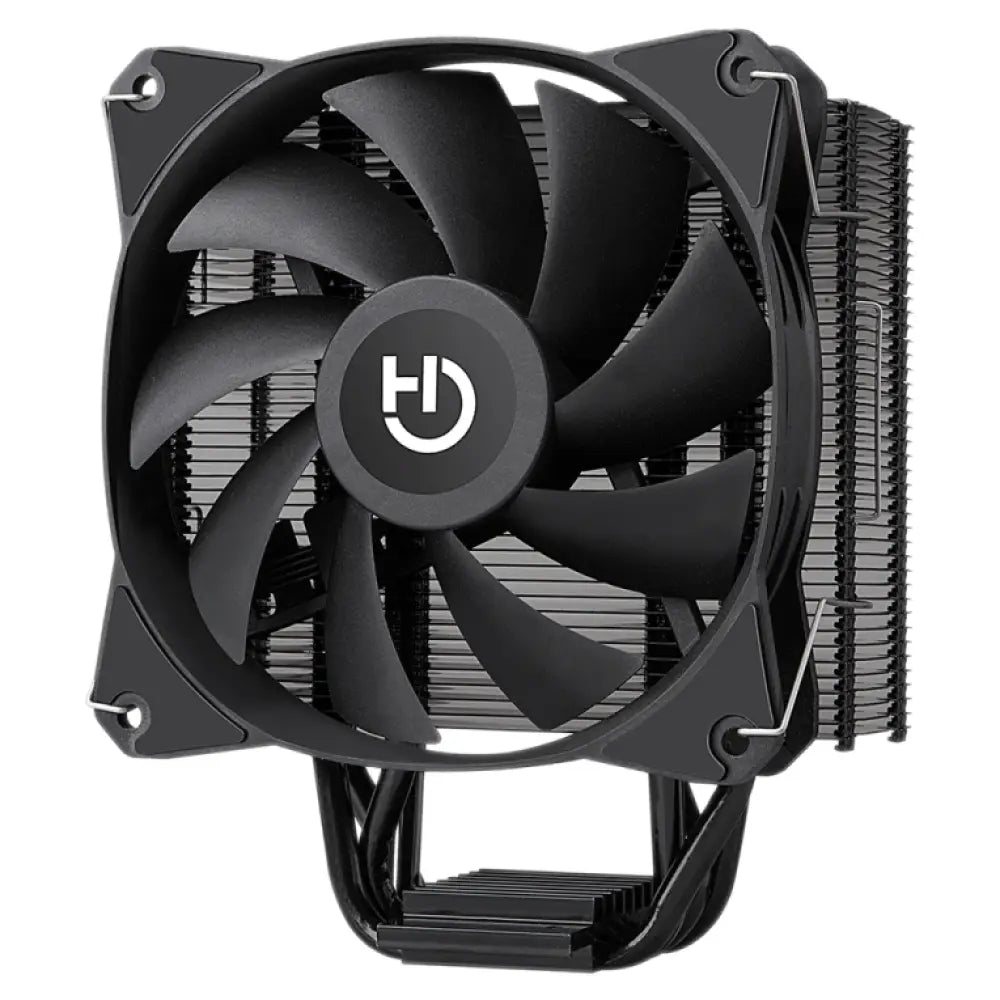 Hiditec C12 PWM Procesador Enfriador 12 cm Negro - detalle