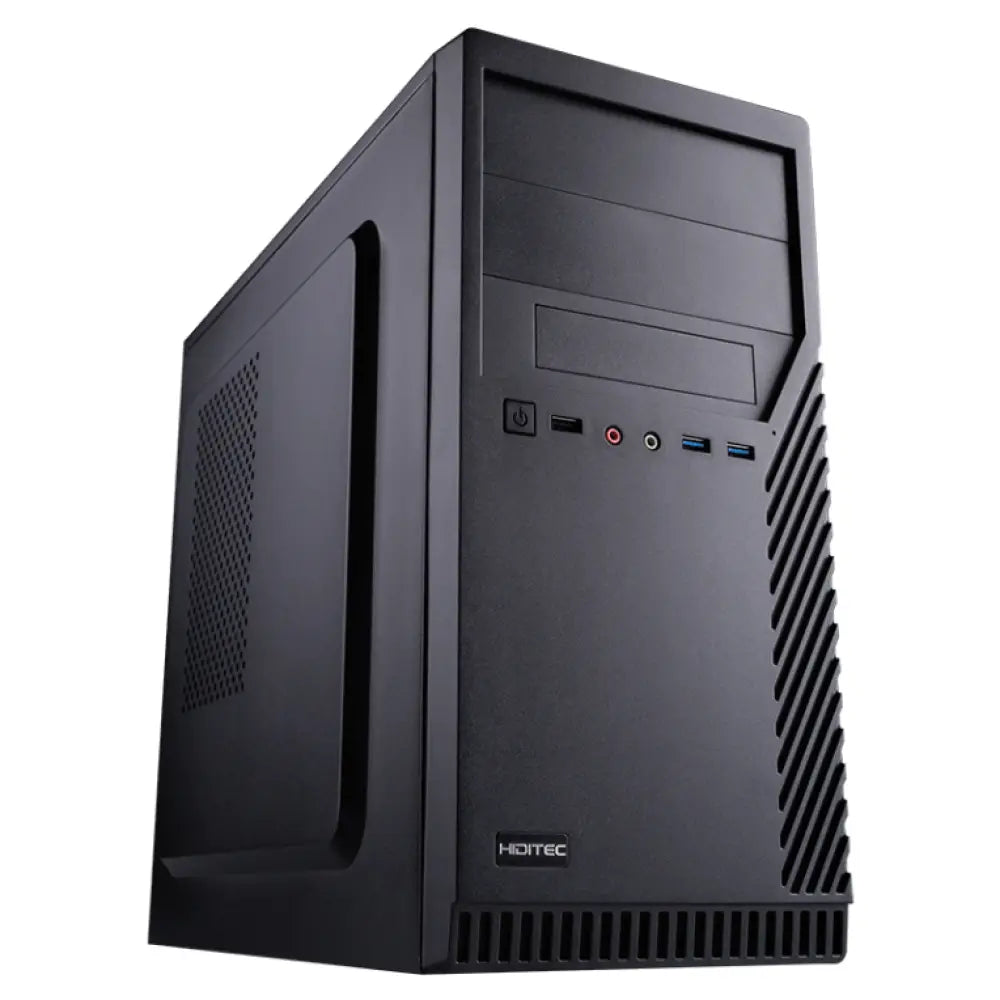 Hiditec CHA010012 carcasa de ordenador Micro Torre Negro - detalle