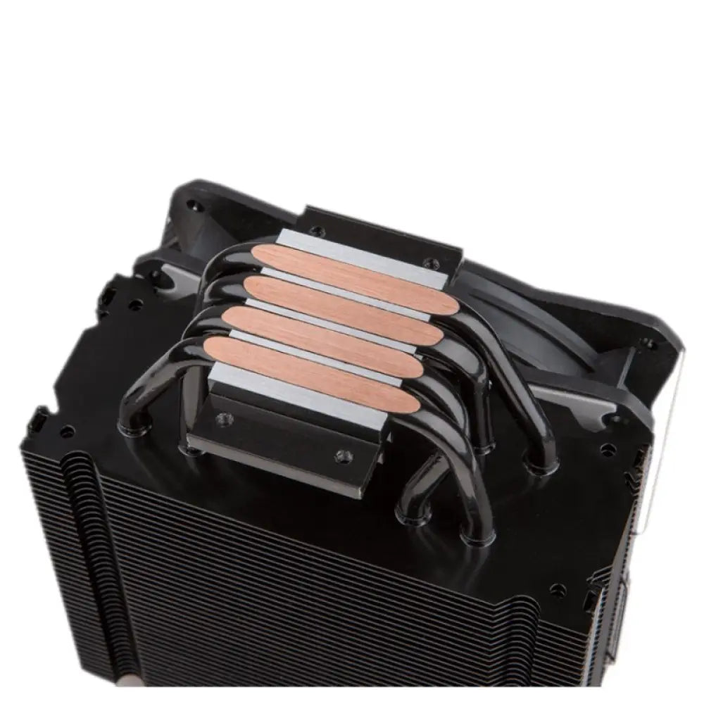 Hiditec CPU COOLER C12 PWM Black - detalle