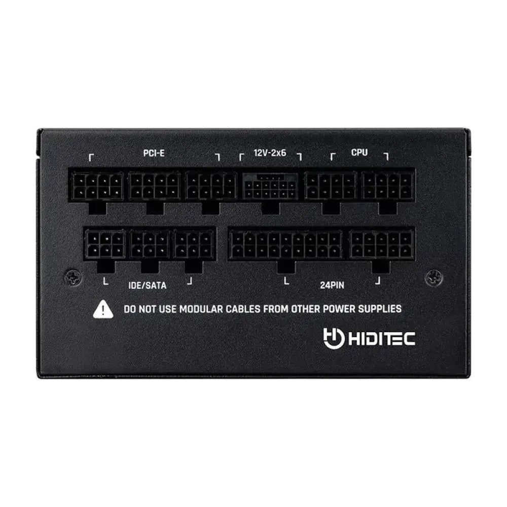 Hiditec Fuente Al.GDX1050 V3 80+GOLD ATX3.1 PCIe - detalle