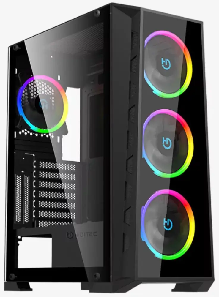 Hiditec MH12 Torre Negro - detalle