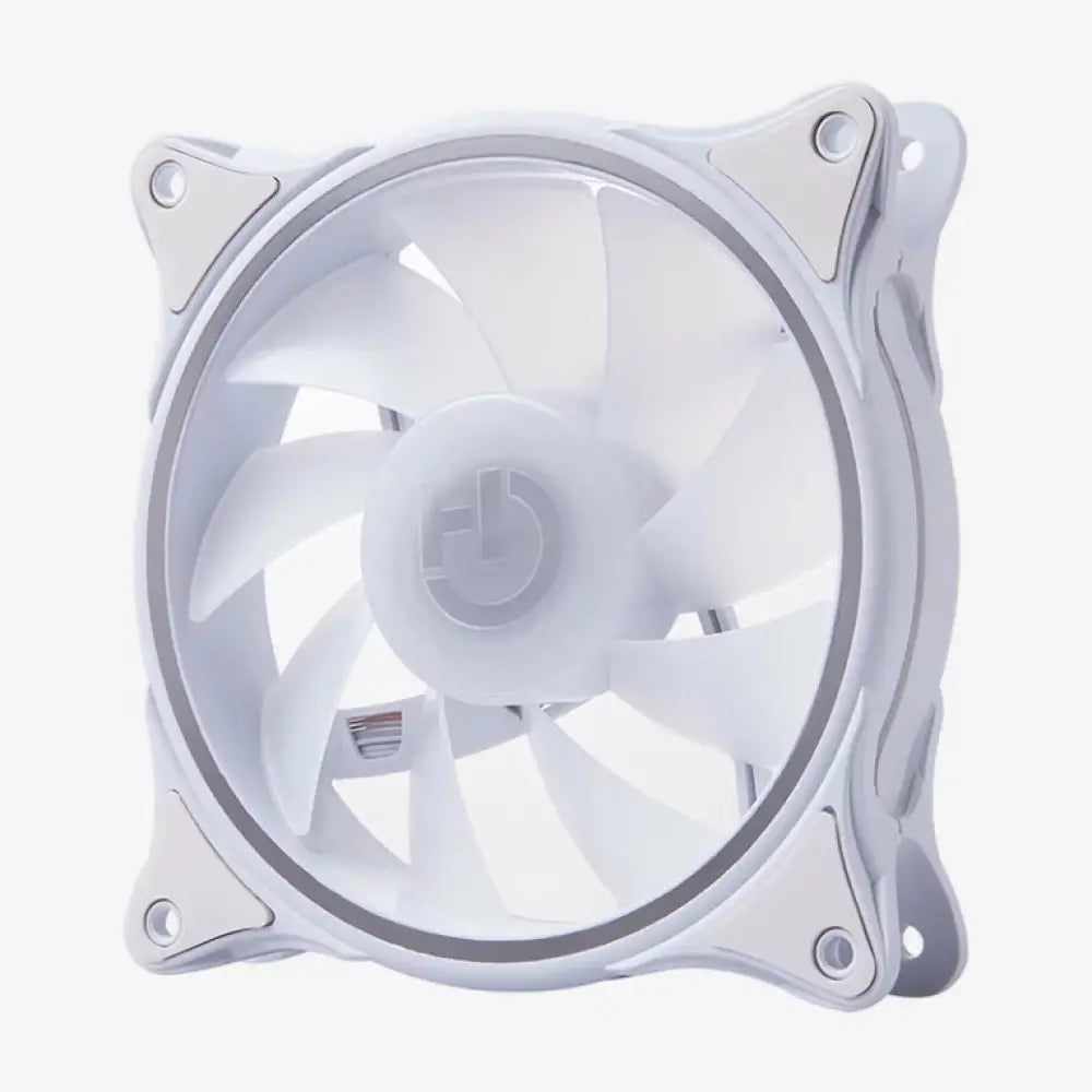 Hiditec N18 ARGB Carcasa del ordenador Ventilador 12 cm Blanco - detalle