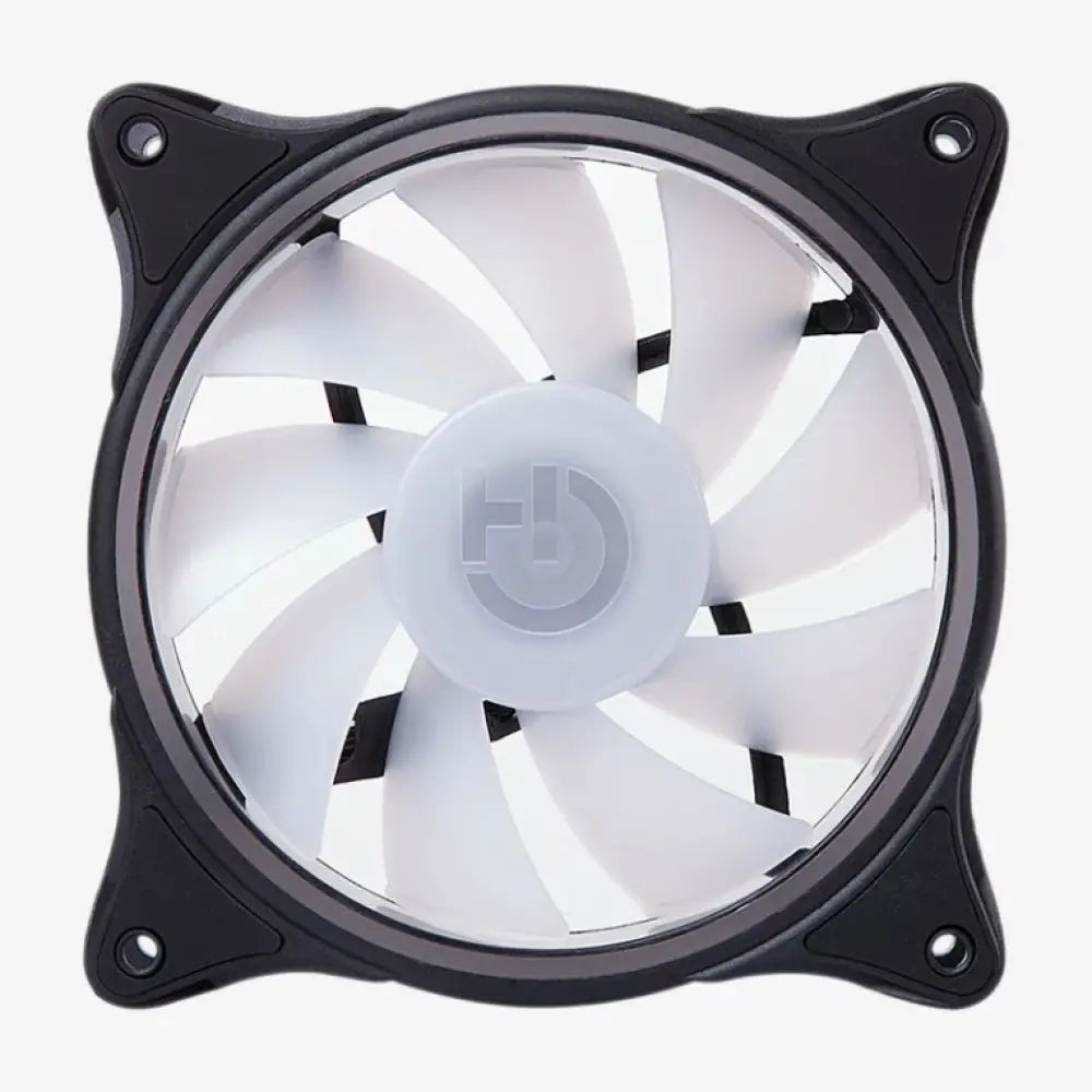 Hiditec N18 ARGB Carcasa del ordenador Ventilador 12 cm Negro - detalle