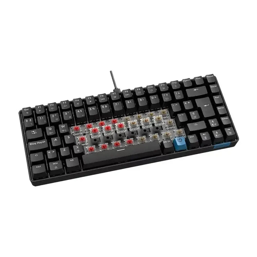 Hiditec Teclado Gaming GM1K  Switches brown - detalle