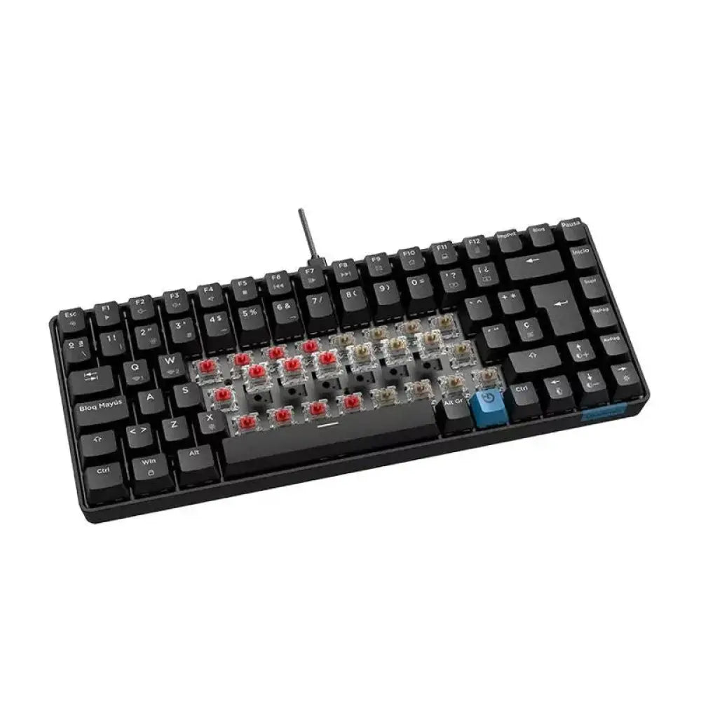 Hiditec teclado Gaming GM1K Switches red - detalle