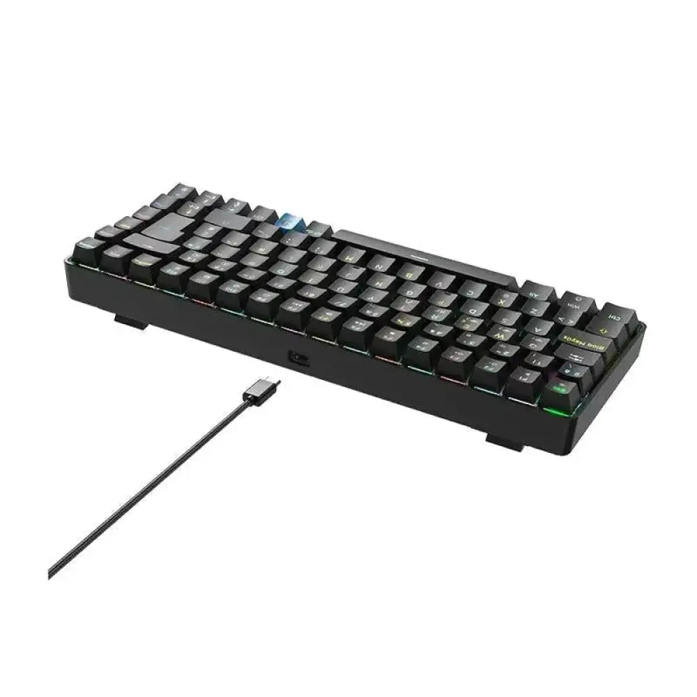 Hiditec teclado Gaming GM1K Switches red - detalle