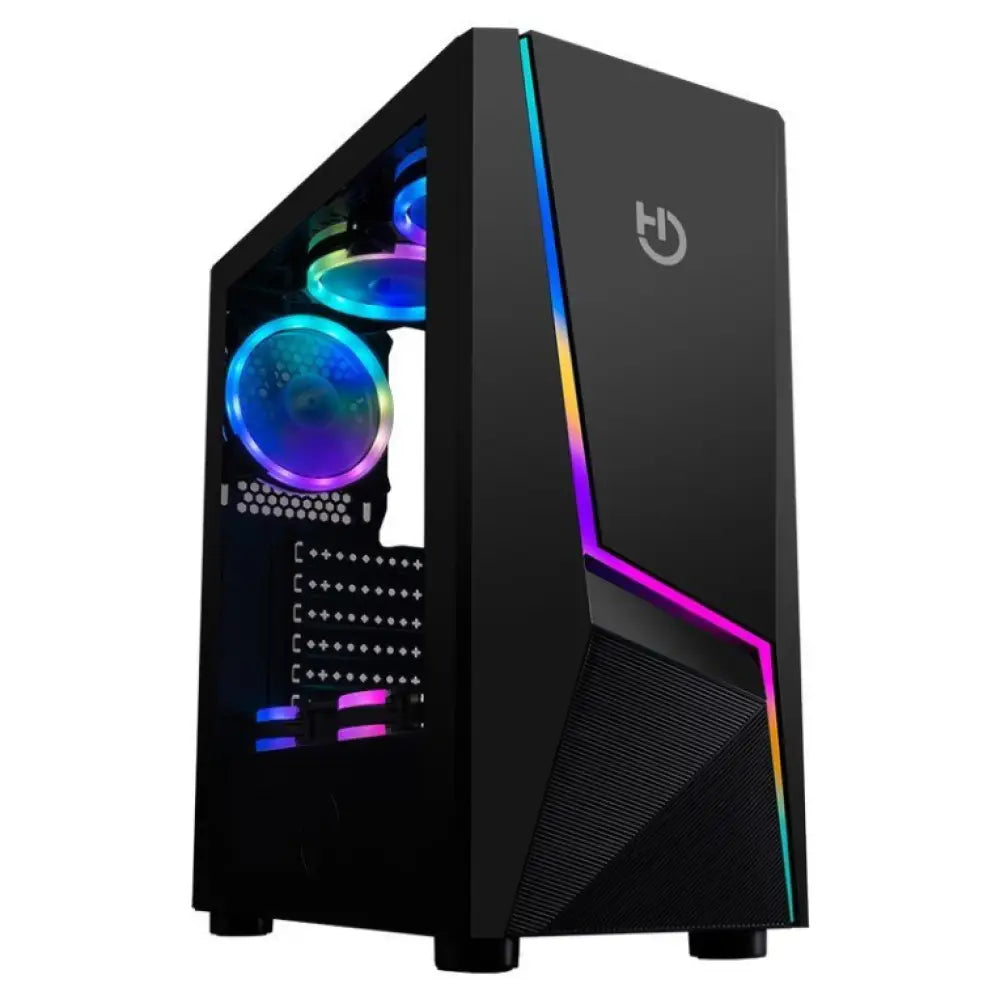 Hiditec V20 PRO ARGB Escritorio Negro - detalle