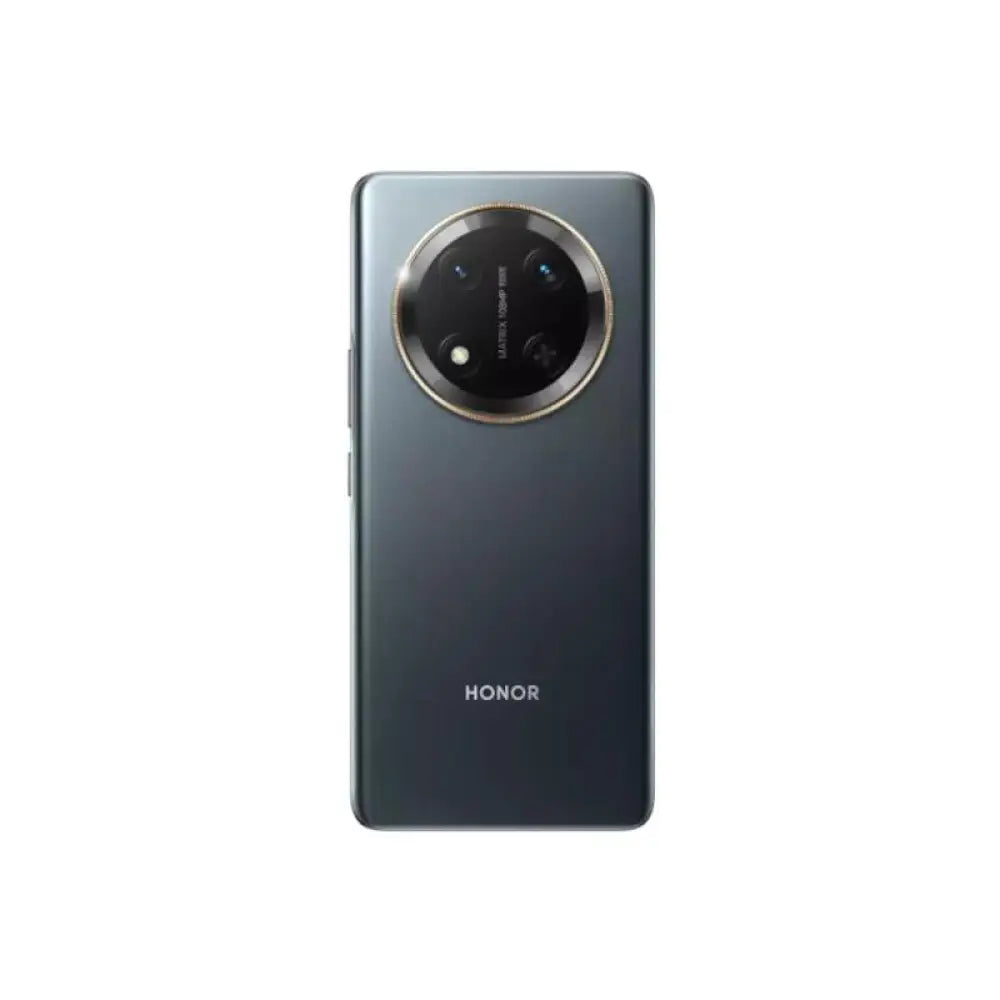 Teléfono inteligente HONOR Magic7 Lite con pantalla AMOLED de 6,78", 8GB RAM, 256GB almacenamiento y acabado en negro.