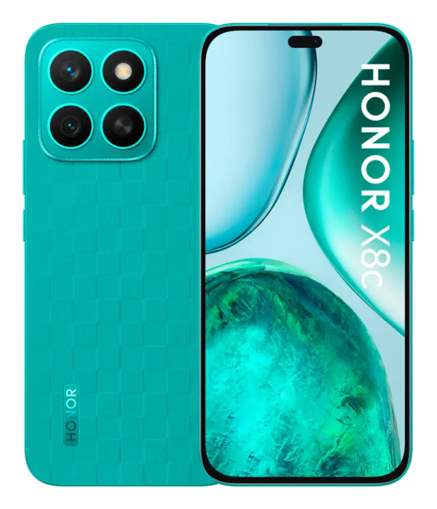 Honor X8c 17 cm (6.7") SIM doble MagicOS 9.0 4G USB Tipo C 8 GB 256 GB 5000 mAh Verde - detalle