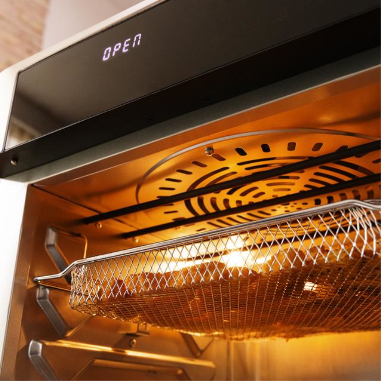 HORNILLO CECOTEC BAKE&FRY 3000 TOUCH STEEL - detalle